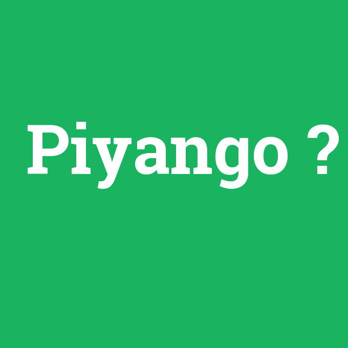 Piyango, Piyango nedir ,Piyango ne demek